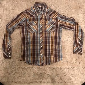 True Religion Long Sleeve Button Down